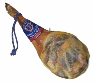 4,25kg Paleta Serrana Vorderschinken Set mit Halter und Messer | +10 Monate |  OHNE ZUSATZSTOFFE – Bild 2