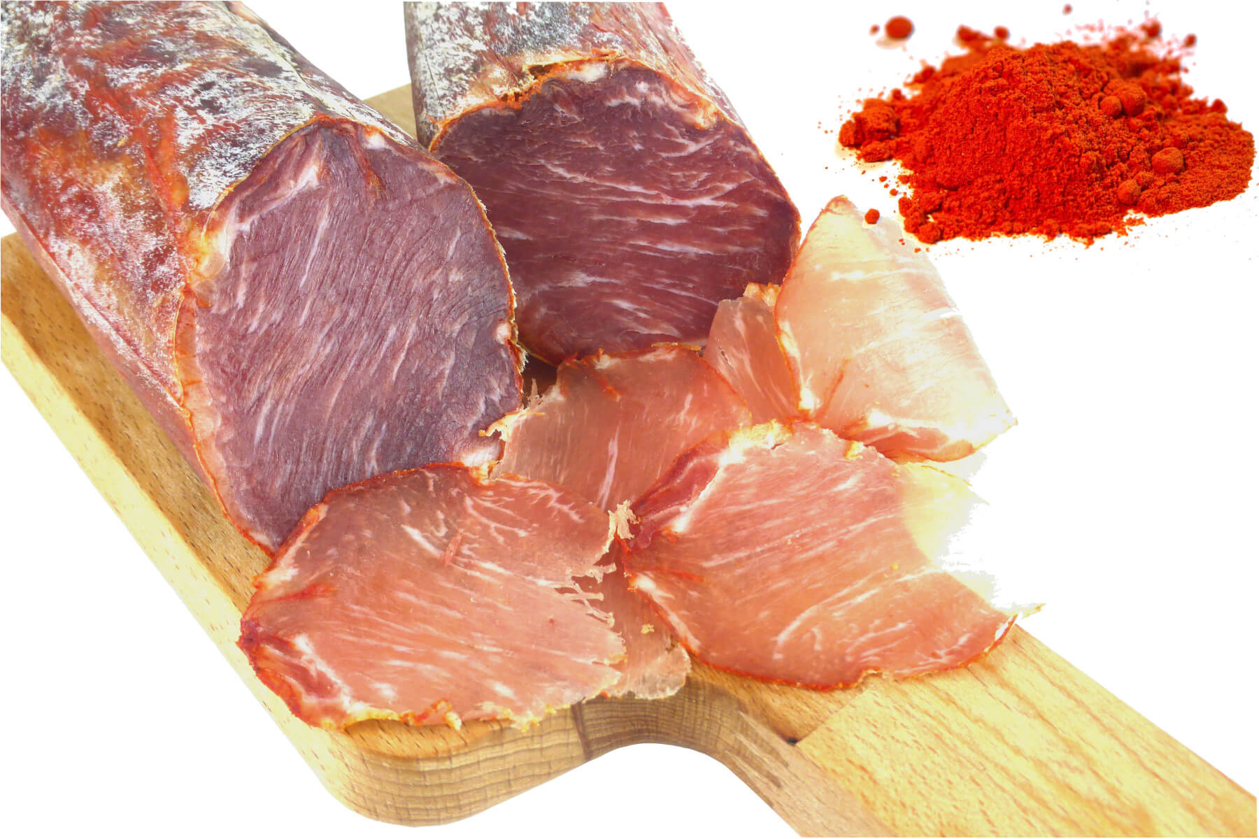 Lomo Iberico 700g - Luftgetrockneter Spanischer Lendenschinken, Lachsschinken Vom Ibérico Schwein