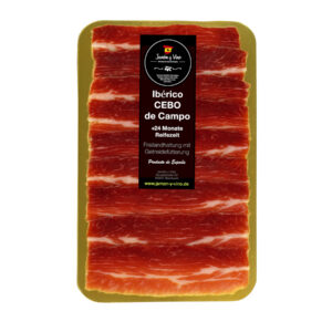 Ibérico Schinken dünn geschnitten – 150g Scheiben